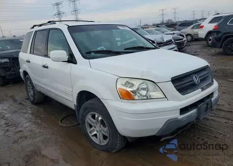 2004 Honda Pilot Exl z USA, uszkodzony, nr VIN 2HKYF18564H606614